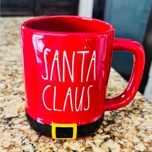 Rae Dunn Red Santa Claus Holiday Mug